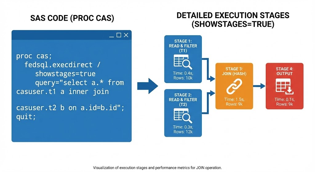 Maîtriser le Plan d'Exécution FedSQL dans SAS Viya : Guide Complet d'Optimisation - 